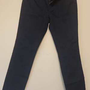 Ann Taylor Loft Black Mid-Rise Straight Leg Pants Slacks